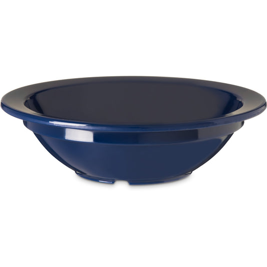 Carlisle PCD30550 5 oz Dark Blue Polycarbonate Rimmed Fruit Bowl