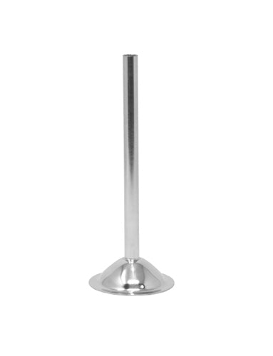 Omcan 10011 10 mm Stainless Steel Grinder Spout for #12 Meat Grinder