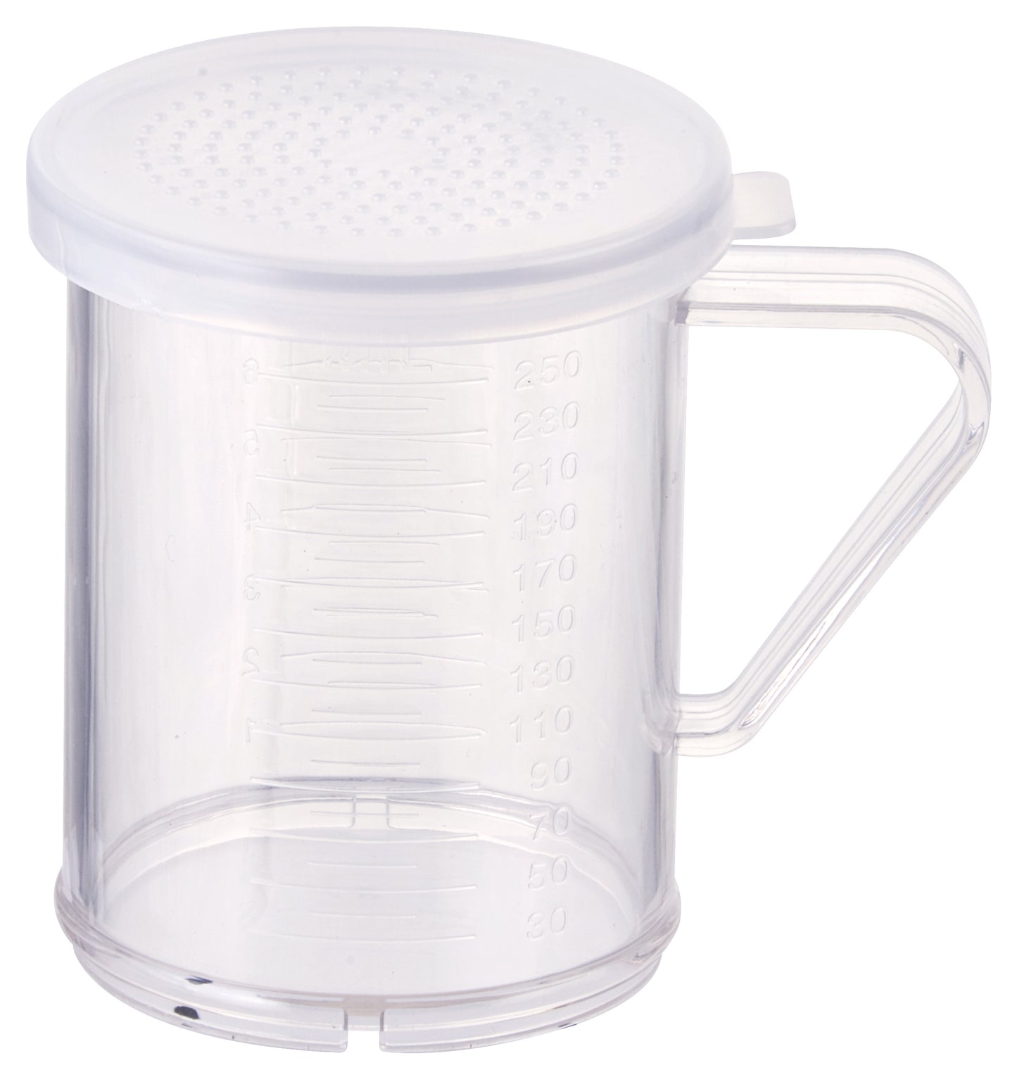 Winco PDG-10 10 oz. Polycarbonate Dredge