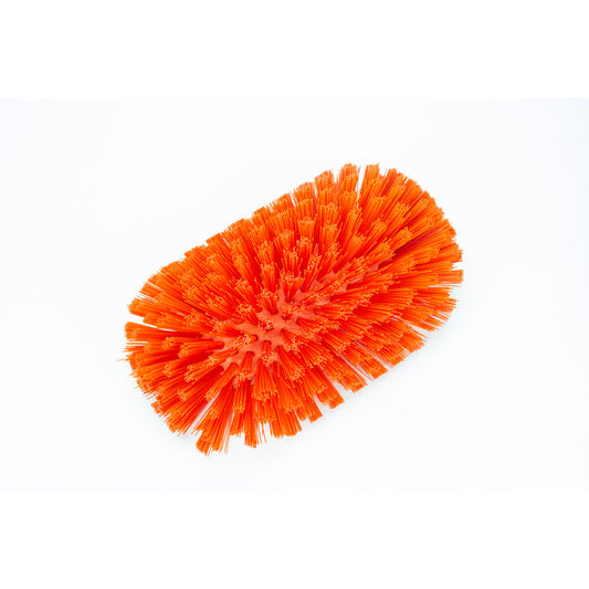 Carlisle 40043EC24 5 1/2" x 9 1/2" Orange Sparta Tank & Kettle Brush