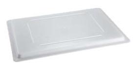Omcan 85134 White Rectangular Polypropylene Cover for 18" x 26" Food Storage Container