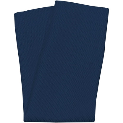 Snap Drape 54432020NH011 20" x 20" Navy Spun Polyester Microfiber Milan Birdseye Napkin