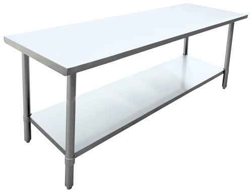 Omcan 19140 24" x 72" All Stainless Steel Worktable