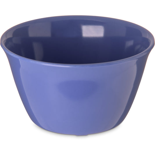 Carlisle 4354014 8 oz Ocean Blue Dallas Ware Melamine Bouillon Cup Bowl