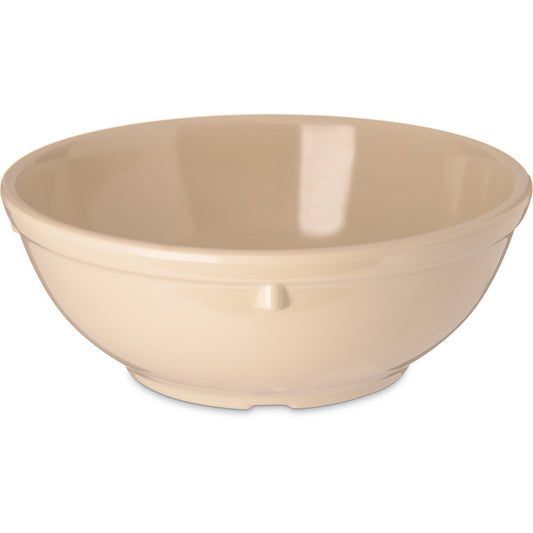 Carlisle 4352025 16 oz Tan Dallas Ware Melamine Nappie Bowl