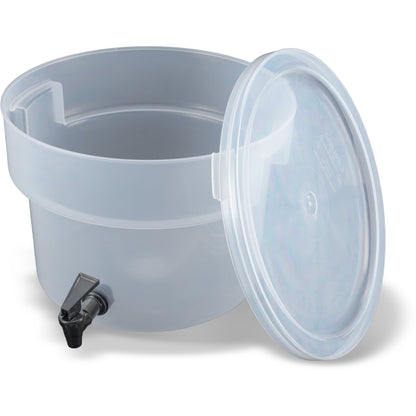 Carlisle 221930 3 Gallon See Thru Round Beverage Dispenser