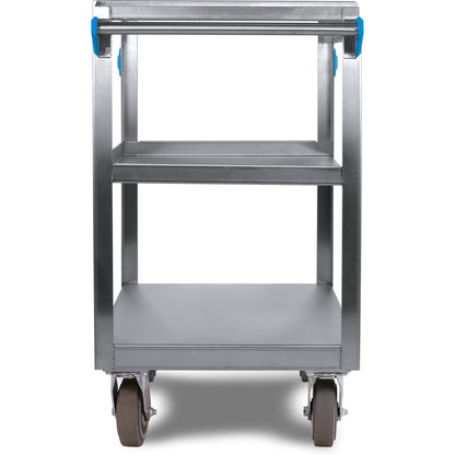 Carlisle UC7032133 21" x 33" 3 Shelf Stainless Steel Utility Cart