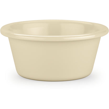 Carlisle S29042 6 oz Bone Melamine Smooth Bowl Ramekin