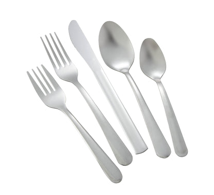 Winco 0002-06 Windsor Salad Fork, 18/0 Medium Weight