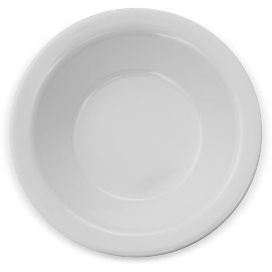 Carlisle KL80002 5 oz White Kingline Melamine Rimmed Fruit Bowl