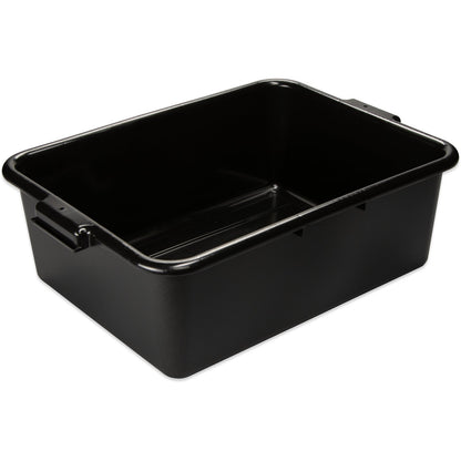 Carlisle 4401103 15" x 20" x 7" Black Comfort Curve Bus Box