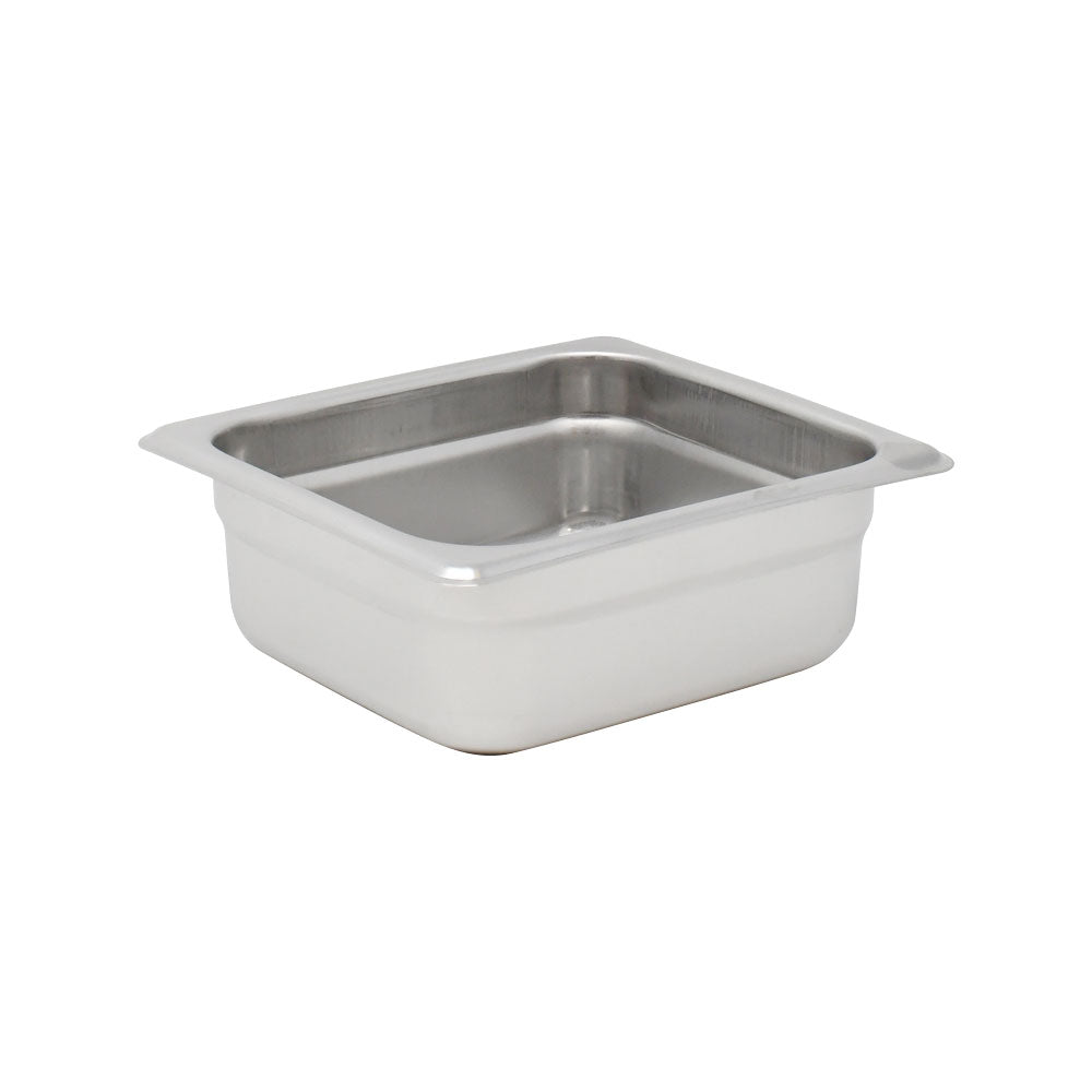 Omcan 80277 Sixth-size Stainless Steel Anti-Jam Steam Table Pan - 2.5" Deep