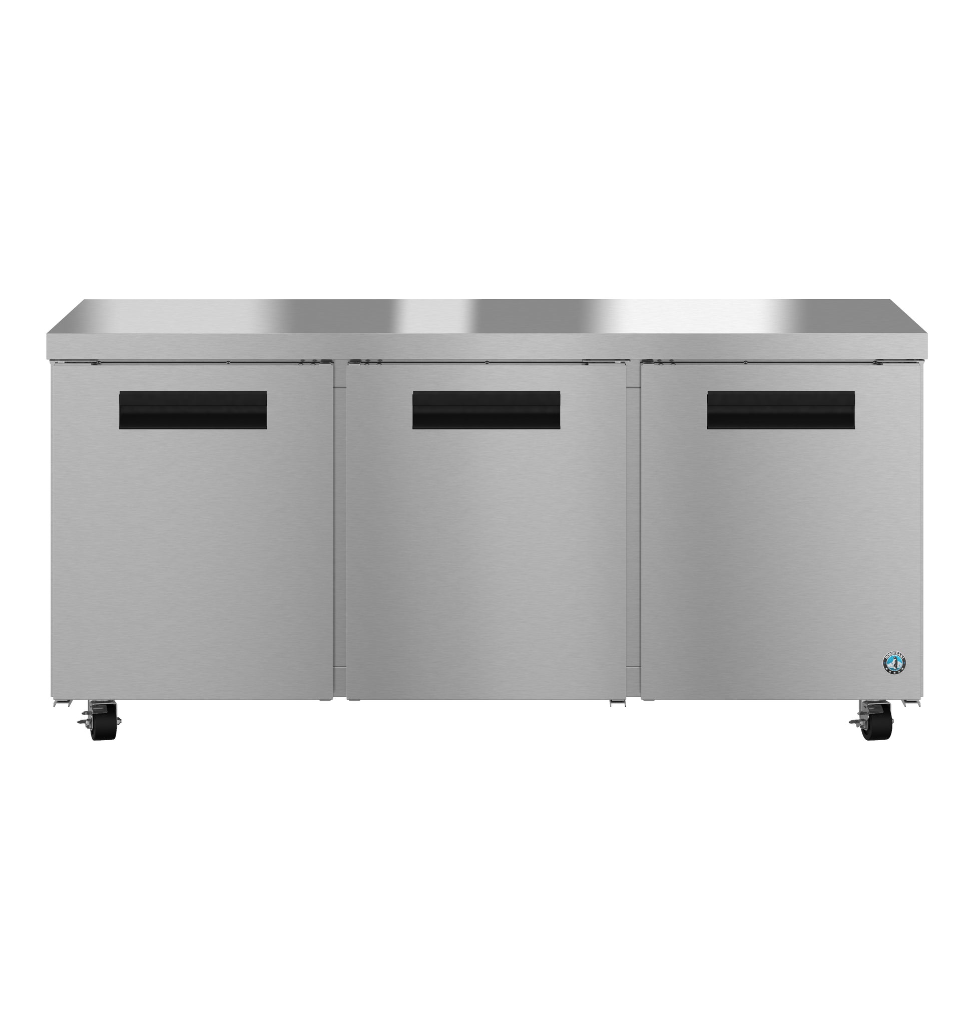 Hoshizaki UR72B Three Section Stainless Doors Undercounter Refrigerator