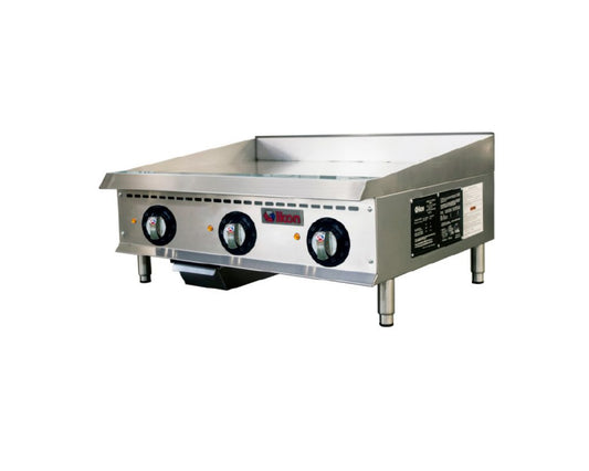 Ikon ITG-36E 36" Electric Countertop Thermostat Griddle