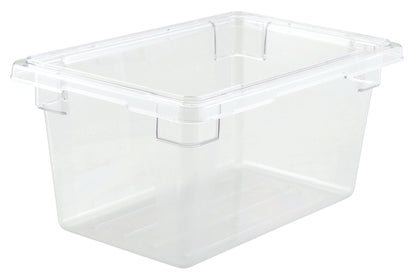 Winco PFSH-9 12" x 18" x 9" Clear Polycarbonate Food Storage Box