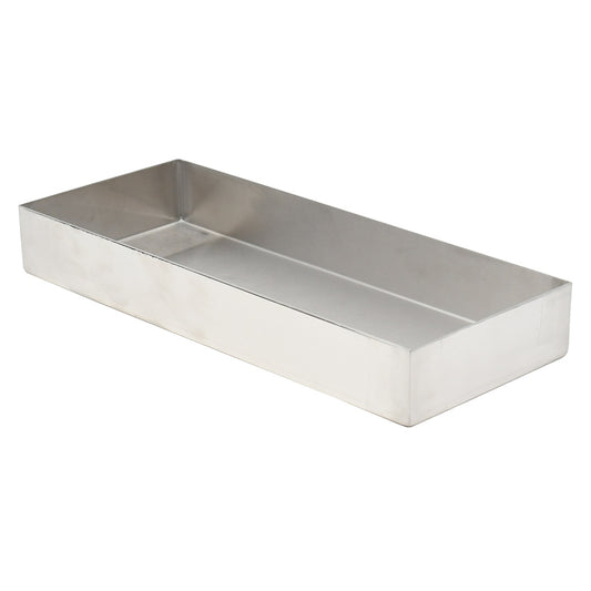 Omcan 43131 6" x 24" x 2" Stainless Steel Pan