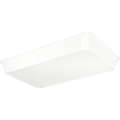 Carlisle 5552237 Full Size Bavarian Cream Melamine Balsam Pan 2.5" Deep