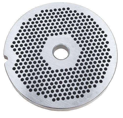 Omcan 11256 #32 One Notch/Round Carbon Steel Hubless Machine Plate, 2.8mm (3/32")