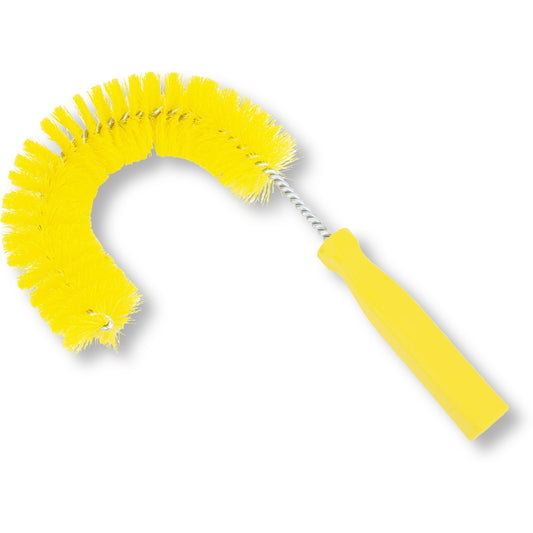 Carlisle 41100EC04 Yellow Sparta Color Code Clean-In-Place Hook Brush