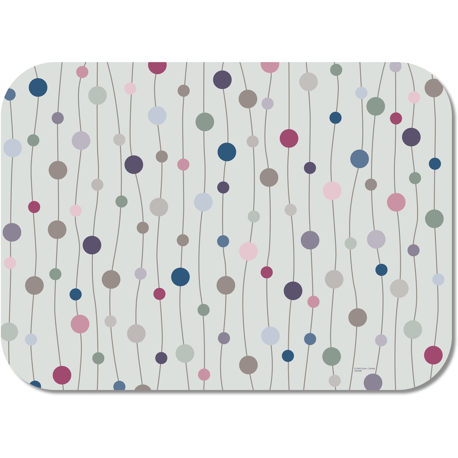 Carlisle DX5331I 12-3/4" x 16-5/8" Retro Tray Cover Size: I w/ Straight Edge/Round Corner