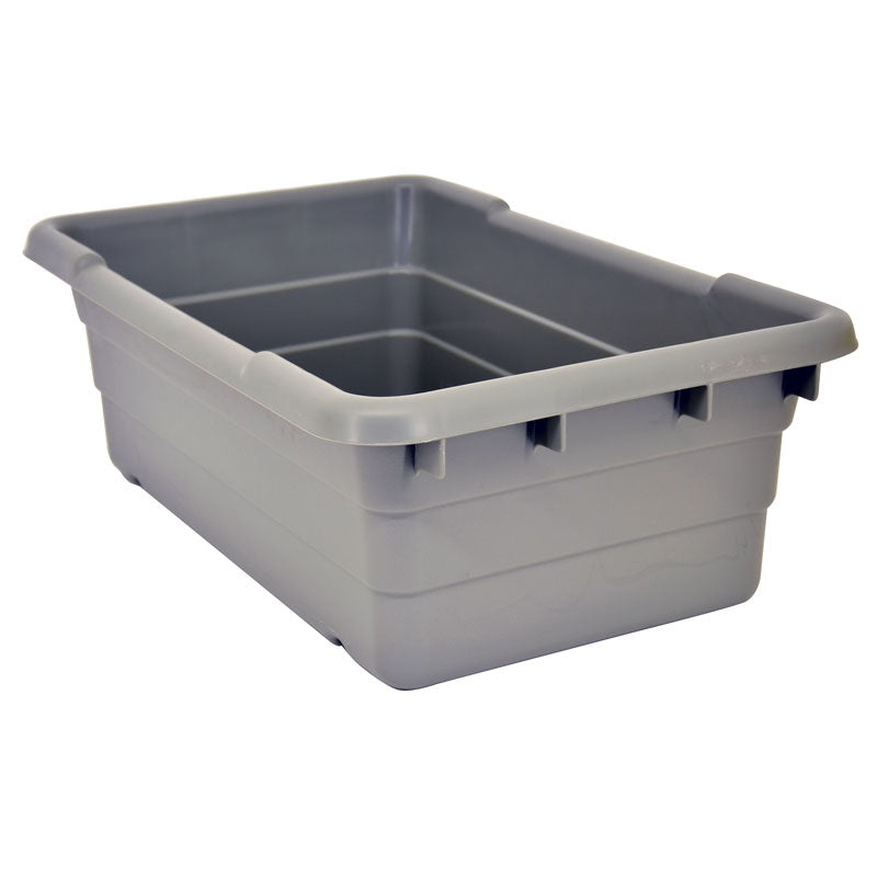 Omcan 10936 100 lbs Gray Meat Lug Tote Box