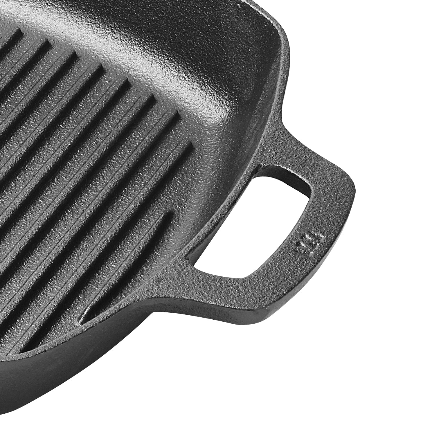 Winco CAGP-10S Cast Iron Pre-Seasoned Induction Grill Pan