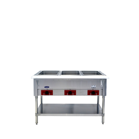 Atosa CSTEA-3C Electric 3-Well Steam Table