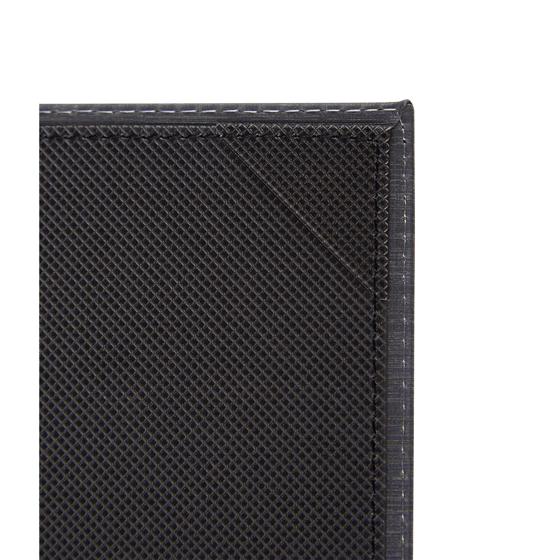 Winco LMTT-57BK Black Triple Panel Table Tent For 5 X 7" Inserts
