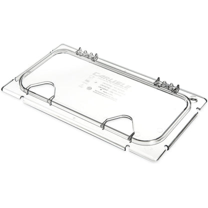 Carlisle CM10280Z07 1/3 Size Clear Coldmaster EZ Access Lid with Notches