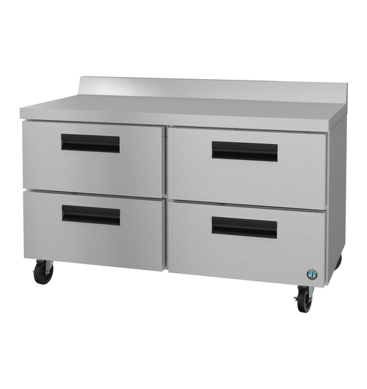 Hoshizaki WR60B-D4 Two Section Stainless Drawers Worktop Refrigerator
