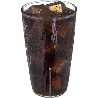 Carlisle 4366607 12 oz Clear Polycarbonate Swirl Tumbler