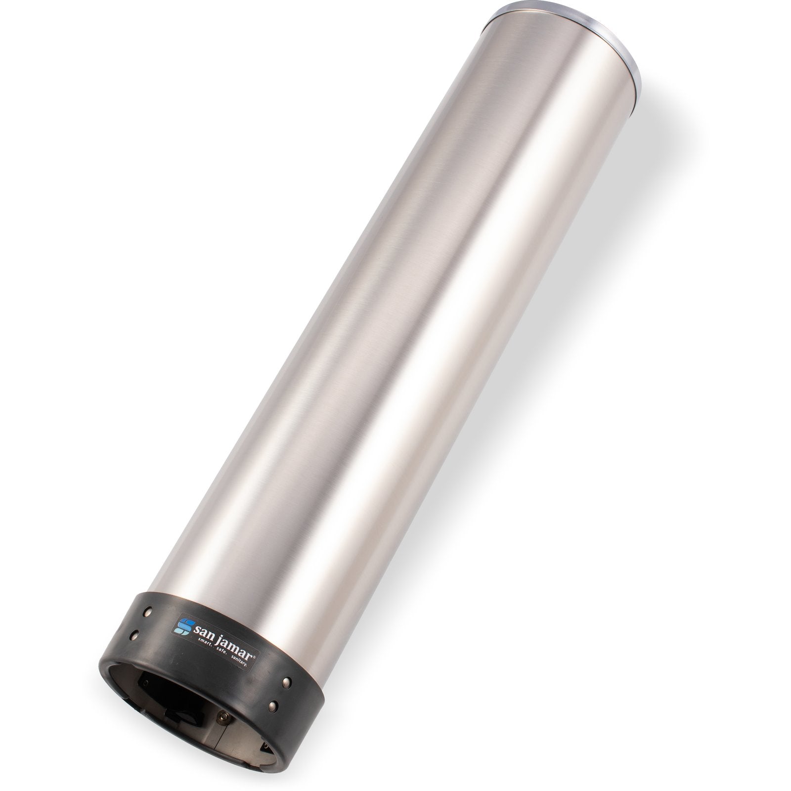 San Jamar C3500P Large Stainless Steel Pull-Type Cup Dispenser