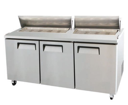 Cardinal CSST-72-18 72" Salad Prep Table
