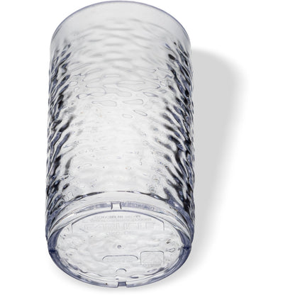Carlisle 551207 12 oz Clear SAN Pebble Optic Tumbler
