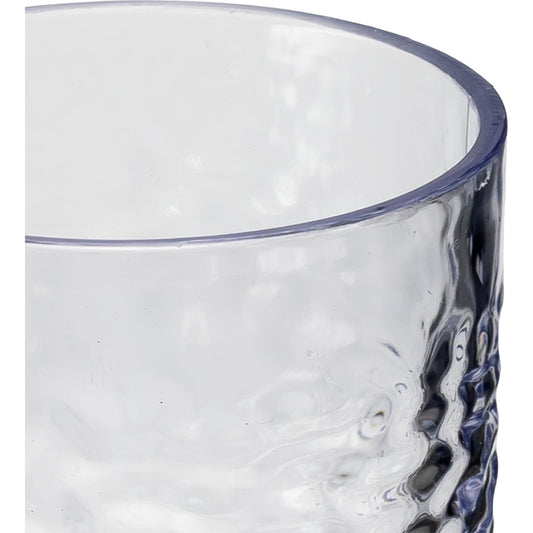Carlisle 550907 9.5 oz Clear SAN Pebble Optic Tumbler