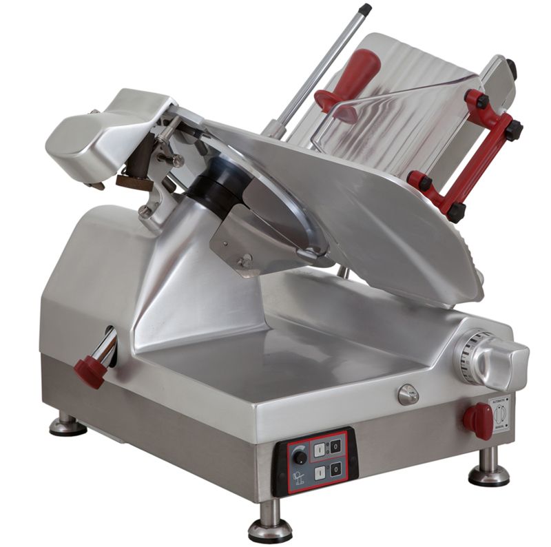Omcan 39477 13-inch Blade Gear-Driven Automatic Slicer