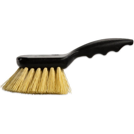 Carlisle 3650500 8-1/2" x 3" Black Sparta Utility Scrub Brush With Polypropylene Bristles