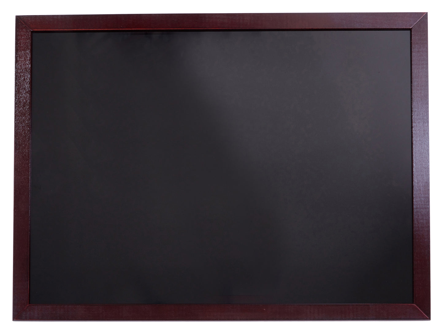 Winco MBB-3 23 5/8" x 31 5/8" Mahogany Marker Board