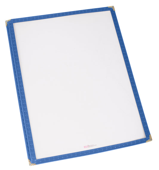 Winco PMC-9B Blue Single Menu Cover