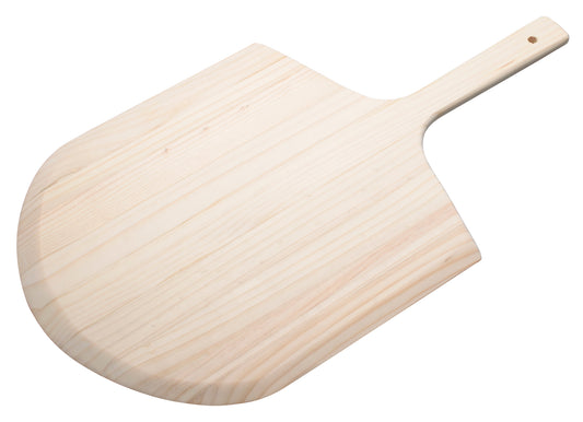 Winco WPP-1424 24" Wood Pizza Peel, 14"x15" Blade