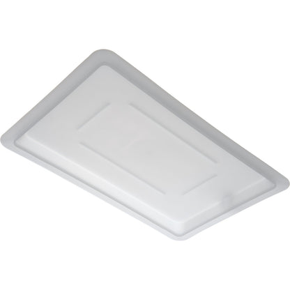 Carlisle 1063702 18" x 12" White Polyethylene StorPlus Food Storage Container "Lock-Tight" Lid