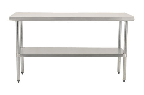 Omcan 17581 Elite Series 24" x 60" Stainless Steel Worktable
