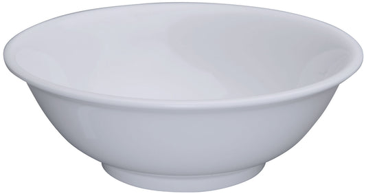 Winco MMB-41W 41 oz. White Melamine Rimless Bowls