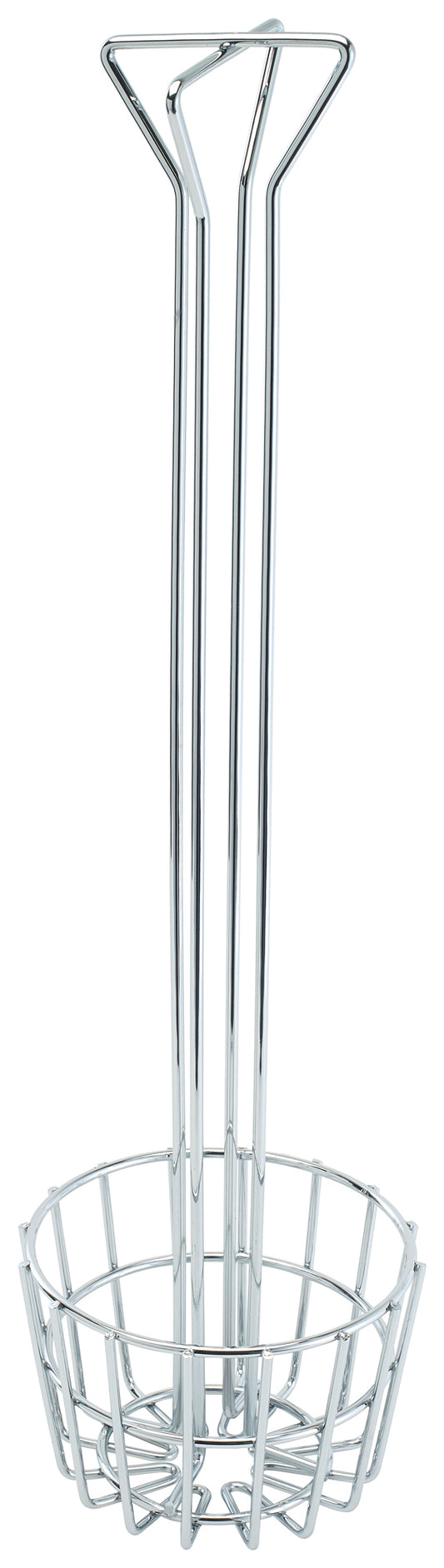 Winco TB-25 6-1/4" Chrome-Plated Tortilla Shell Fry Basket