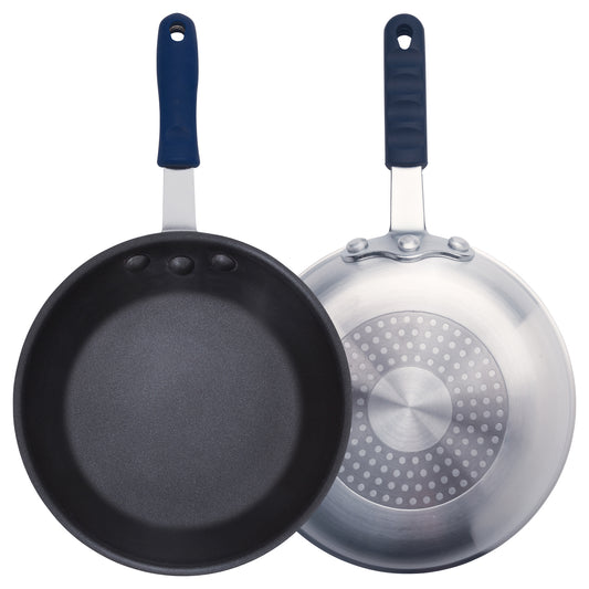 Winco AFPI-8NH 8" Aluminum Induction Ready Fry Pan w/ Stainless Steel Bottom, Non-stick