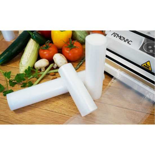 Atmovac RCB-0820 8" x 20" Channeled Vacuum Rolls for Freezing & Storage