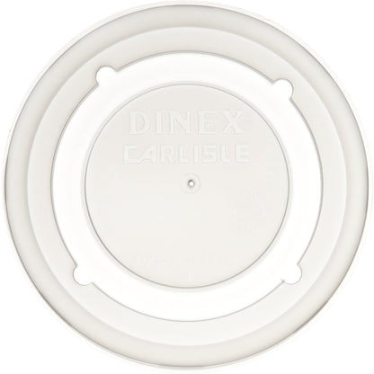 Dinex DX50008714 3.5" Translucent Fenwick Mug & Bowl Lid (1500/cs)
