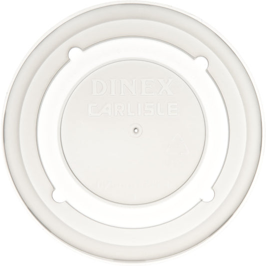 Dinex DX50008714 3.5" Translucent Fenwick Mug & Bowl Lid (1500/cs)