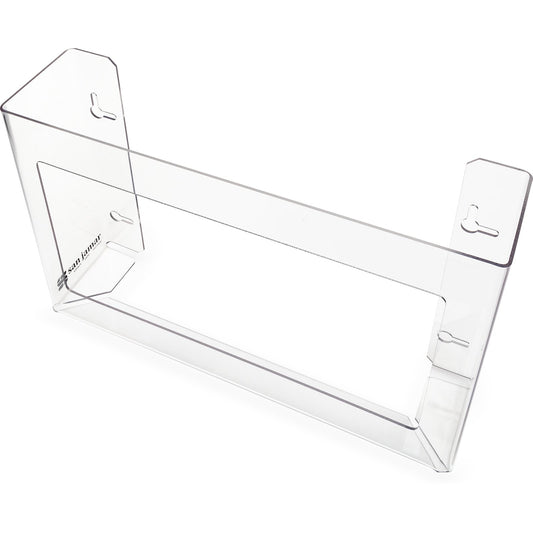 Carlisle G0805 3 Boxes Clear Plastic Disposable Glove Dispenser - Plexiglass
