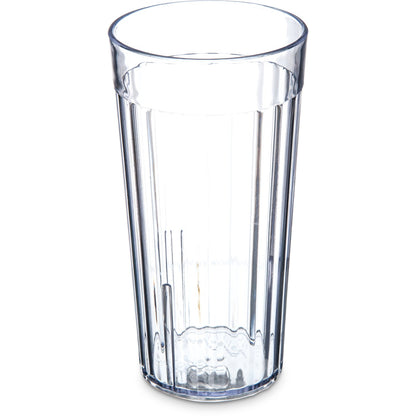 Carlisle 111607 16 oz Clear SAN Bistro Tumbler